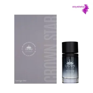ادو پرفیوم Sauvage Dior برند Crown جعبه کادویی